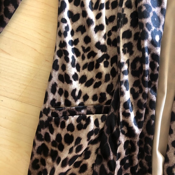 HAVE Fashion- Velour leopard jacket - Picture 3 of 6